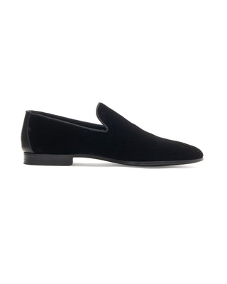 Magnanni Jareth Velours Formal Slippers Black 3 11382