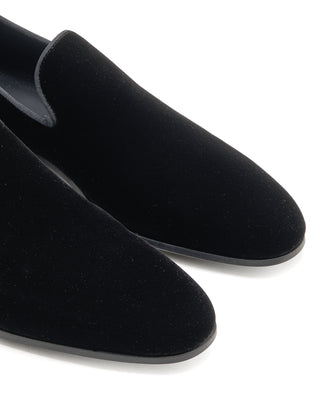 Magnanni Jareth Velours Formal Slippers Black 8 11400
