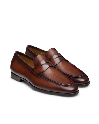 Magnanni Dumas Cognac Penny Loafers Cognac 1