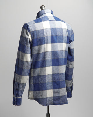 Blazer For Men by Royal Shirt Mammoth Flannel Cotton Buffalo Check Shirt Denim 