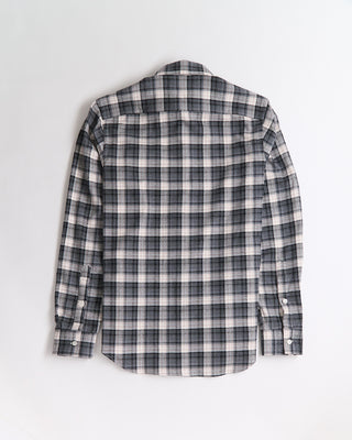 Blazer x Royal Shirt Mammoth Flannel Plaid Crepe Flannel Shirt Black  Off White 425