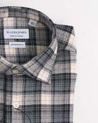 'Mammoth Flannel' Plaid Crepe Flannel Shirt