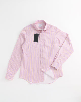 Blazer x Royal Shirt Retro Zig Zag Long Sleeve Cotton Shirt Pink  5