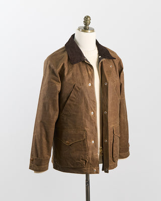Manifattura Ceccarelli 7071 Wx Rain Caban Classic Wax Jacket Tan 2479