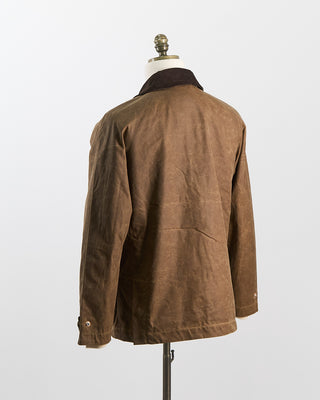 Manifattura Ceccarelli 7071 Wx Rain Caban Classic Wax Jacket Tan 2480