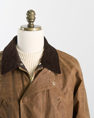 Manifattura Ceccarelli 7071 Wx Rain Caban Classic Wax Jacket Tan 2481