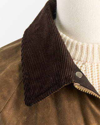Manifattura Ceccarelli 7071 Wx Rain Caban Classic Wax Jacket Tan 2482