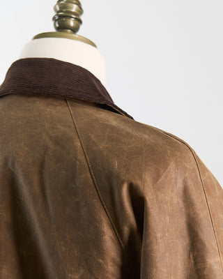 Manifattura Ceccarelli 7071 Wx Rain Caban Classic Wax Jacket Tan 2485