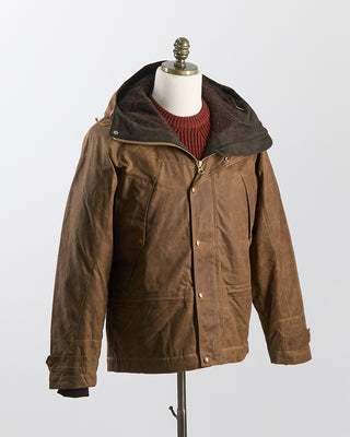Manifattura Ceccarelli 7003 Wx Mountain Jacket With Fleece Lining Tan 2466