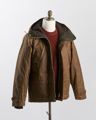 Manifattura Ceccarelli 7003 Wx Mountain Jacket With Fleece Lining Tan 2467