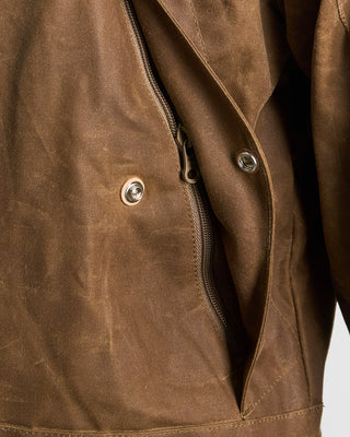 Manifattura Ceccarelli 7003 Wx Mountain Jacket With Fleece Lining Tan 2477