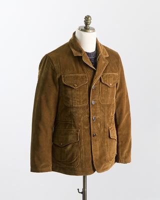 Manifattura Ceccarelli 7028 Qk Corduroy Alligator Field Jacket Camel 2456