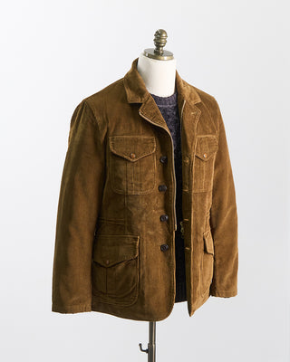 Manifattura Ceccarelli 7028 Qk Corduroy Alligator Field Jacket Camel 2457