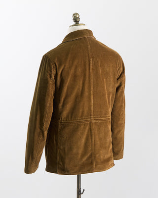 Manifattura Ceccarelli 7028 Qk Corduroy Alligator Field Jacket Camel 2458