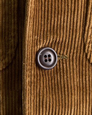 Manifattura Ceccarelli 7028 Qk Corduroy Alligator Field Jacket Camel 2462