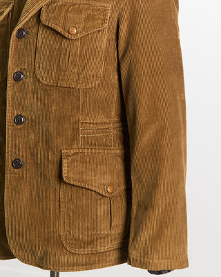 Manifattura Ceccarelli 7028 Qk Corduroy Alligator Field Jacket Camel 2463