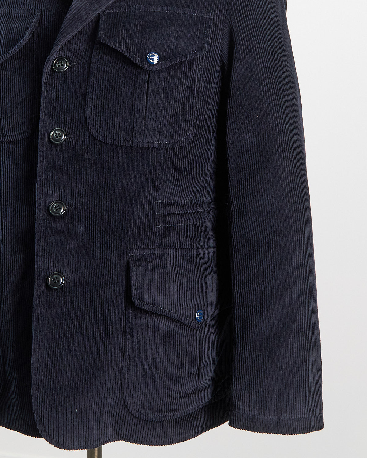 ジャケット・アウター i_am_official 4way corduroy check coat Manifattura Ceccarelli 7028-QK Corduroy 'Alligator' Field
