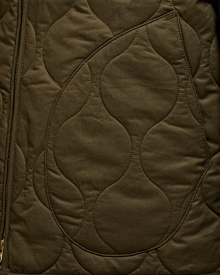 Manifattura Ceccarelli 7918 Dk Quilted Vest Olive 4