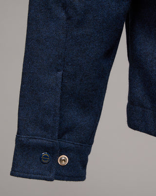 Manifattura Ceccarelli 7083 Qr Wool Heavy Shirt Indigo 5