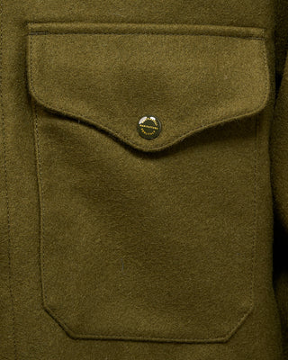 Manifattura Ceccarelli 7083 Qr Wool Heavy Shirt Green 4