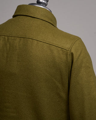 Manifattura Ceccarelli 7083 Qr Wool Heavy Shirt Green 5