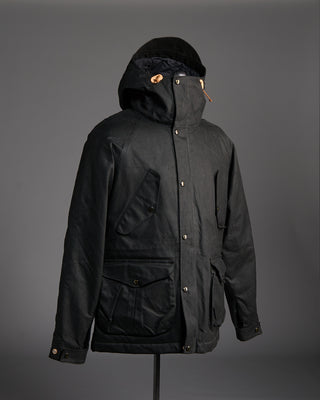 Manifattura Ceccarelli 7091 Wx Fisherman Parka Black 6351