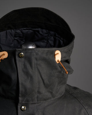 Manifattura Ceccarelli 7091 Wx Fisherman Parka Black 6355