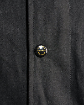 Manifattura Ceccarelli 7091 Wx Fisherman Parka Black 6356
