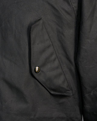 Manifattura Ceccarelli 7091 Wx Fisherman Parka Black 6357