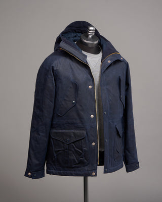 Manifattura Ceccarelli 7091 Wx Fisherman Parka Navy 1