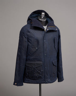 Manifattura Ceccarelli 7091 Wx Fisherman Parka Navy 3