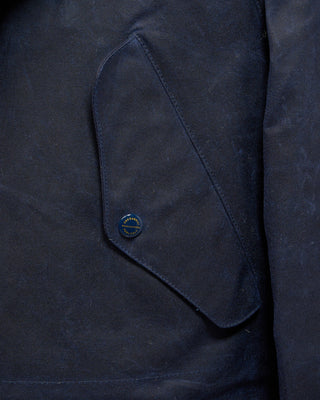 Manifattura Ceccarelli 7091 Wx Fisherman Parka Navy 5