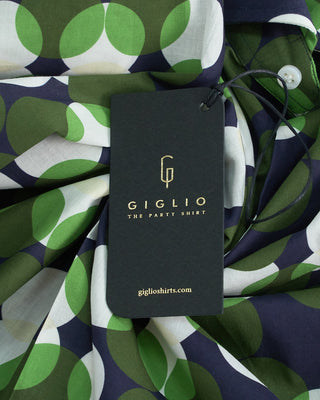 Giglio Circle Print Shirt Green 1 5