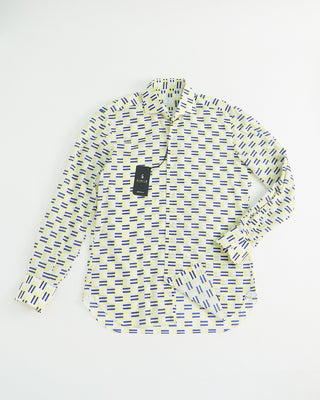 Giglio Flags Print Shirt Yellow 1