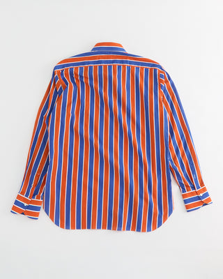 Giglio Bold Stripe Shirt Orange 1 4