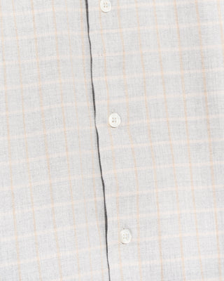 Fedeli Ultrasoft Flannel Button Down Shirt Light Blue 4 4725
