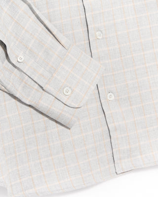Fedeli Ultrasoft Flannel Button Down Shirt Light Blue 6 4726