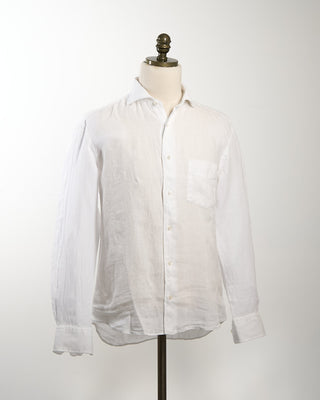 Fedeli Phil Linen Shirt White 257