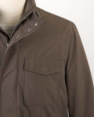 Fedeli Blevio Rainstop Jacket Taupe 316
