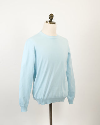 Fedeli Argentina Giza Cotton Sweater Seafoam 206