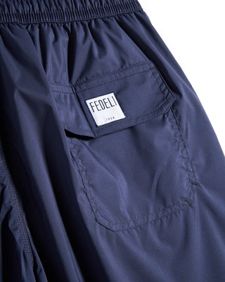 Fedeli Positano Navy Swim Trunks Navy 6 9749