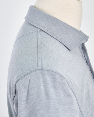Fedeli Zero Tech Jersey Polo Grey 1574