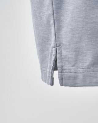 Fedeli Zero Tech Jersey Polo Grey 1578