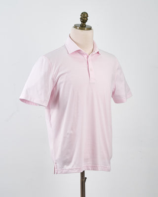 Fedeli Zero Tech Jersey Polo Pink 1580