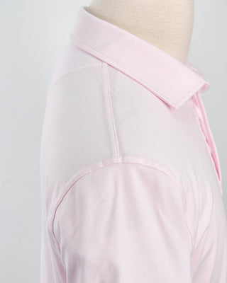 Fedeli Zero Tech Jersey Polo Pink 1583