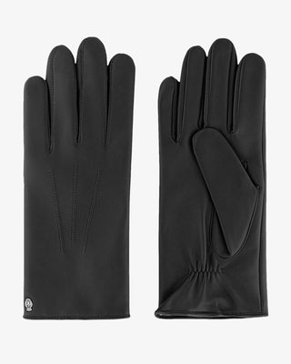 Roeckl Coburg Touchscreen Lined Black Leather Gloves Black FW23
