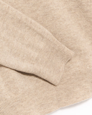 Piacenza 1733 12 Gauge Wool  Cashmere Turtleneck Beige 7 4859