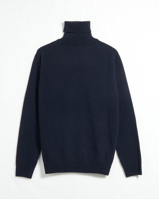 Piacenza 1733 12 Gauge Wool  Cashmere Turtleneck Navy 5 6002