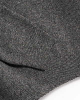 Piacenza 1733 12 Gauge Wool  Cashmere Crewneck Grey 4787