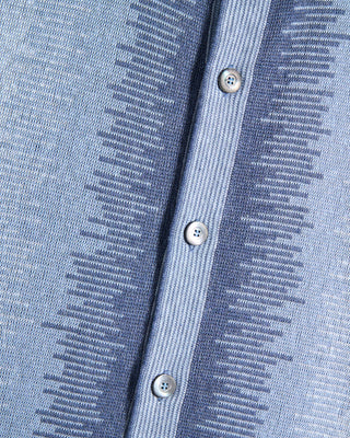 Piacenza 1733 Degrade Short Sleeve Shirt Blue 3 9366